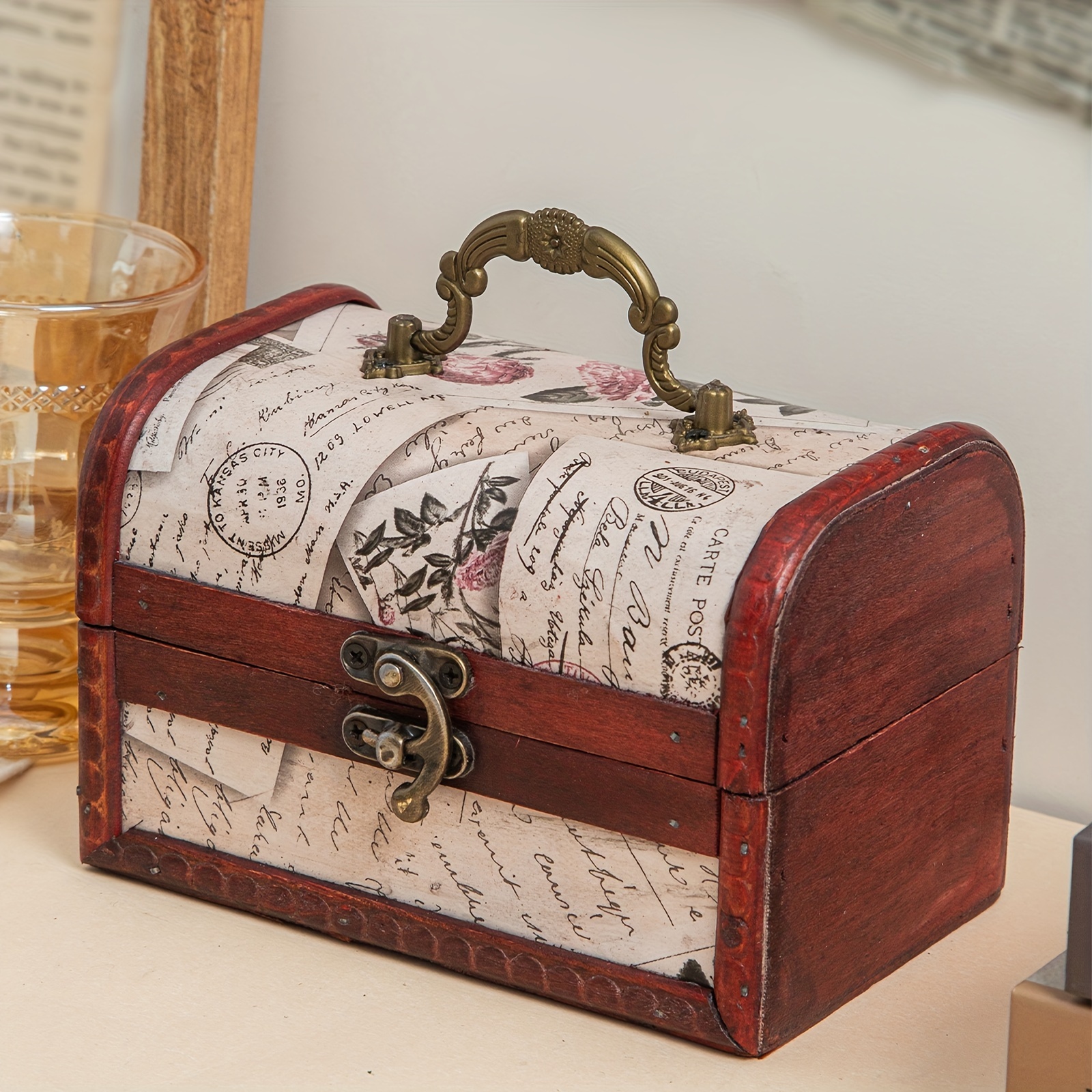 High-end Jewelry Storage Box, Portable Large Capacity